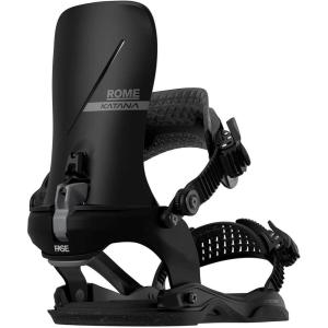 Rome Katana AW Fase Men’s Snowboard Bindings(Black)