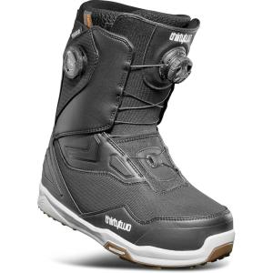 ThirtyTwo TM-2 Wide Double Boa Snowboard Boots – Snowboard Boots with Dual-Zone Lacing & Grippy Outsole(BLACK)