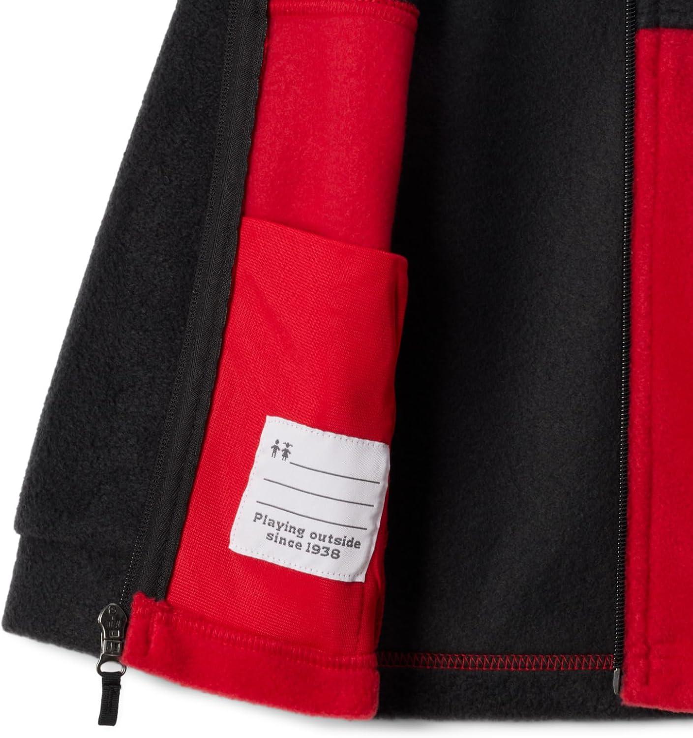 imageColumbia Unisex Baby Steens Mt Ii FleeceMountain RedBlack