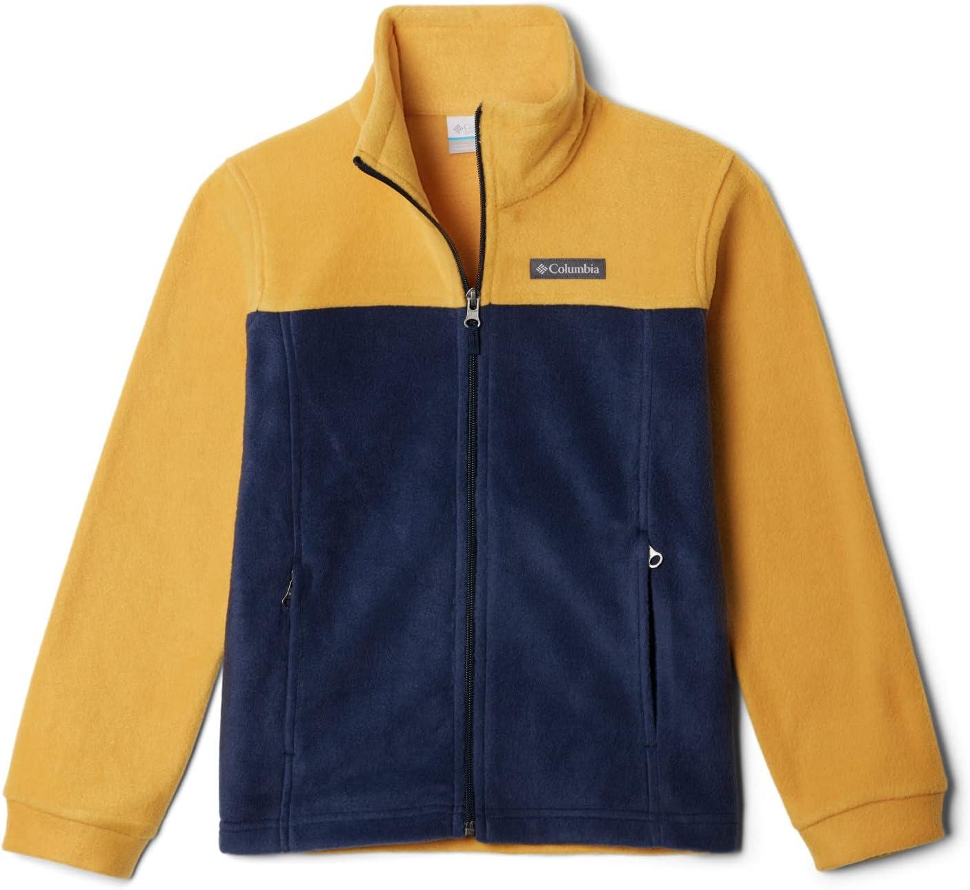 imageColumbia Unisex Baby Steens Mt Ii FleeceRaw HoneyCollegiate Navy