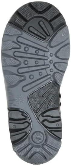 imageKamik Rocket Insulated Snow Boots  Waterproof Upper for Kids Snow Boots  Adjustable Collar ampamp Lace LockBlack