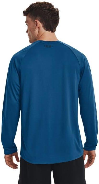 imageUnder Armour mens Tech 20 Long Sleeve Tshirt426 Varsity Blue Black