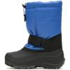 Kamik Rocket Insulated Snow Boots – Waterproof Upper for Kids Snow Boots – Adjustable Collar & Lace Lock(Mid Blue)